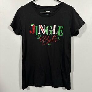 Jingle Bells Graphic Tshirt Size Large